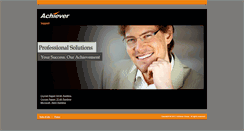 Desktop Screenshot of achiever.biz